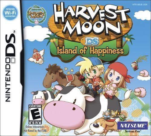 Harvest Moon DS - Island Of Happiness (JunkRat) (USA) Game Cover